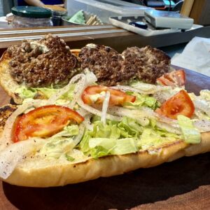 牛肉Kofta軟法三明治（配脆薯）