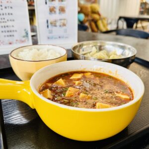 麻婆豆腐飯